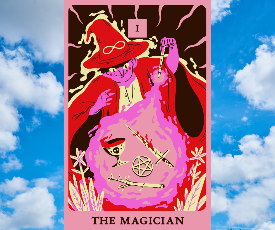 Magician Major Arcana Tarot Card