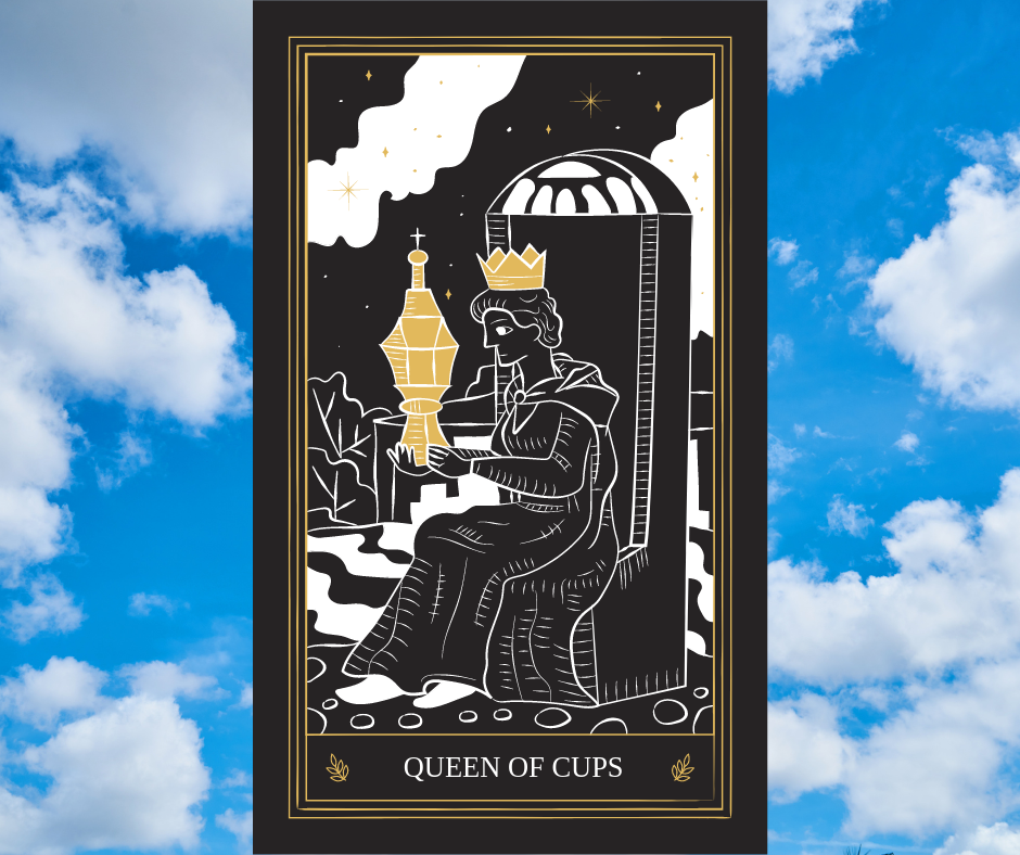 Queen Of Cups Tarot Card Psychic Chat Phone