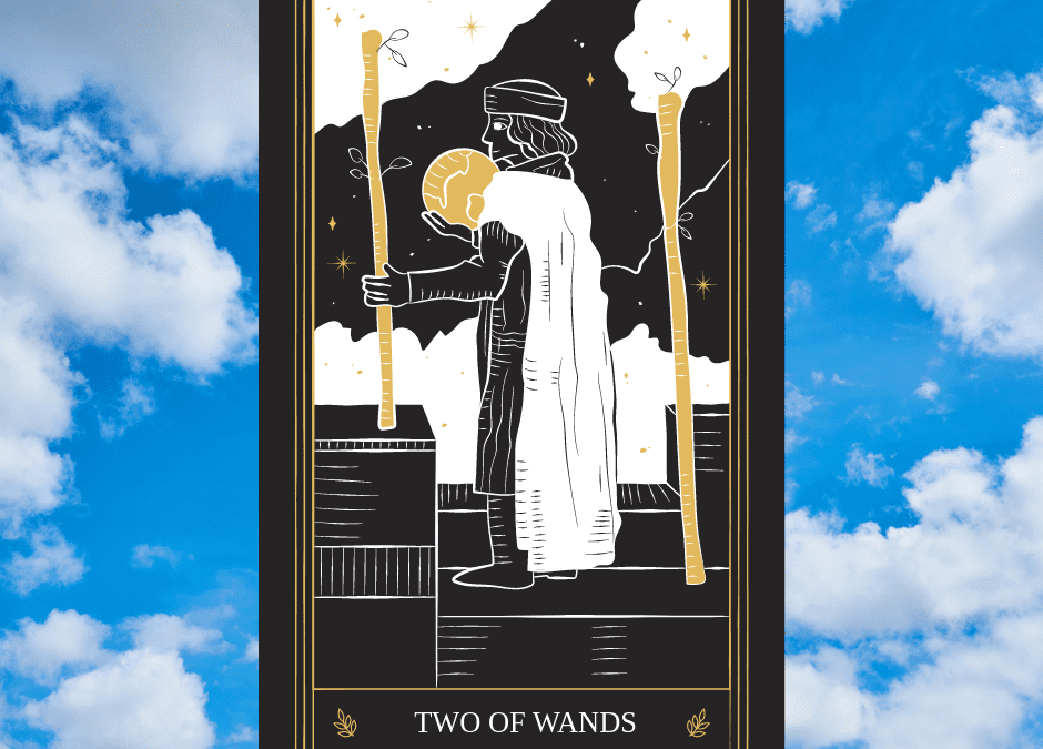 Two Of Wands Tarot Card