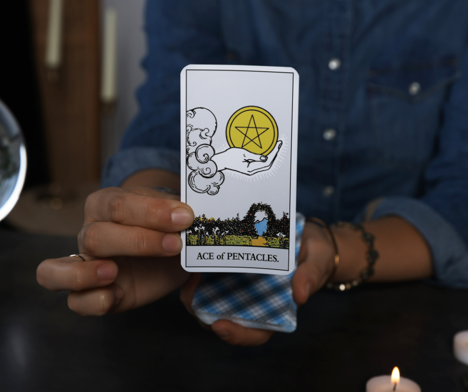 Ace Of Pentacles Tarot Card